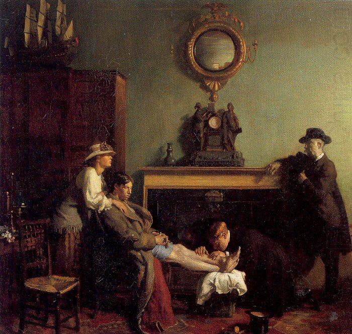 A Mere Fracture, Orpen, Willam